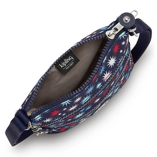 Sac Mini Kipling Alvar Extra Small Printed Bleu | FR 1902ZU